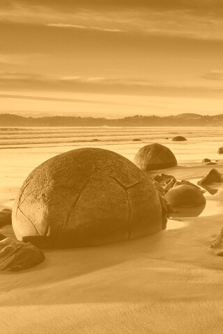 Каменные шары обои