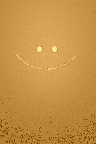 Веселый смайлик обои