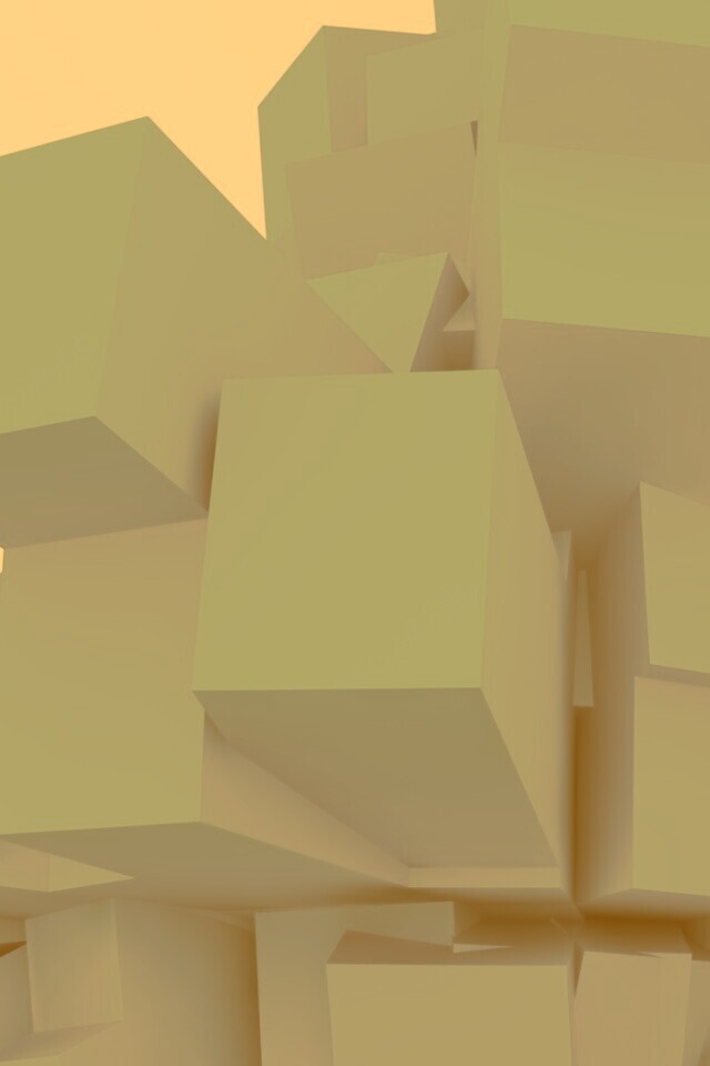 Синие кубы обои