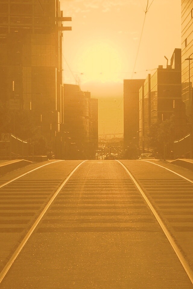 Трамвайные пути обои