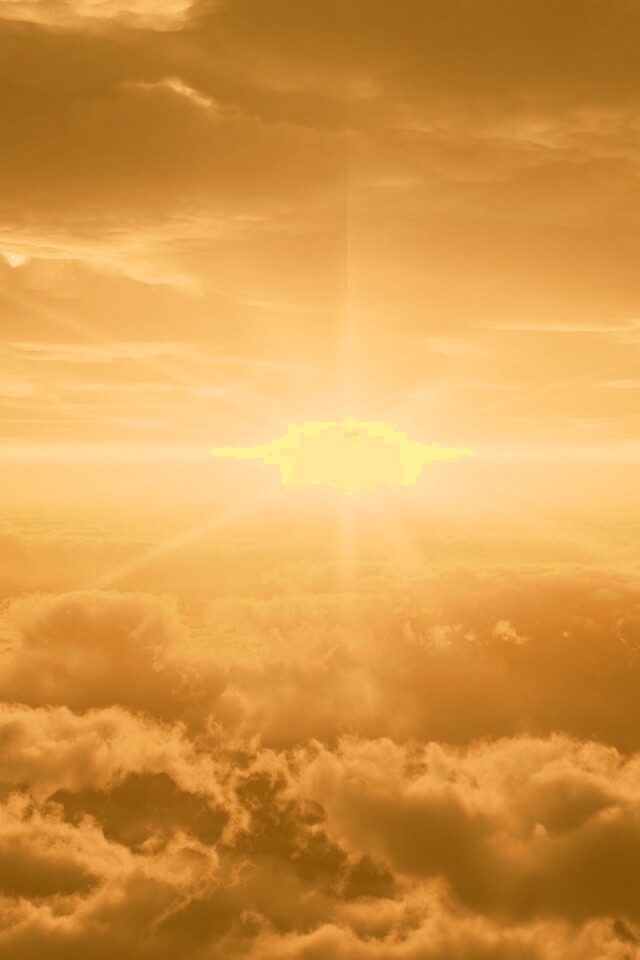 Небеса и солнце обои