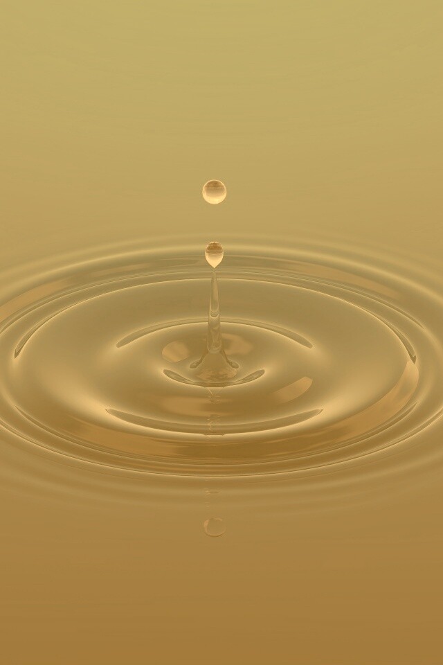 Упавшая капля обои