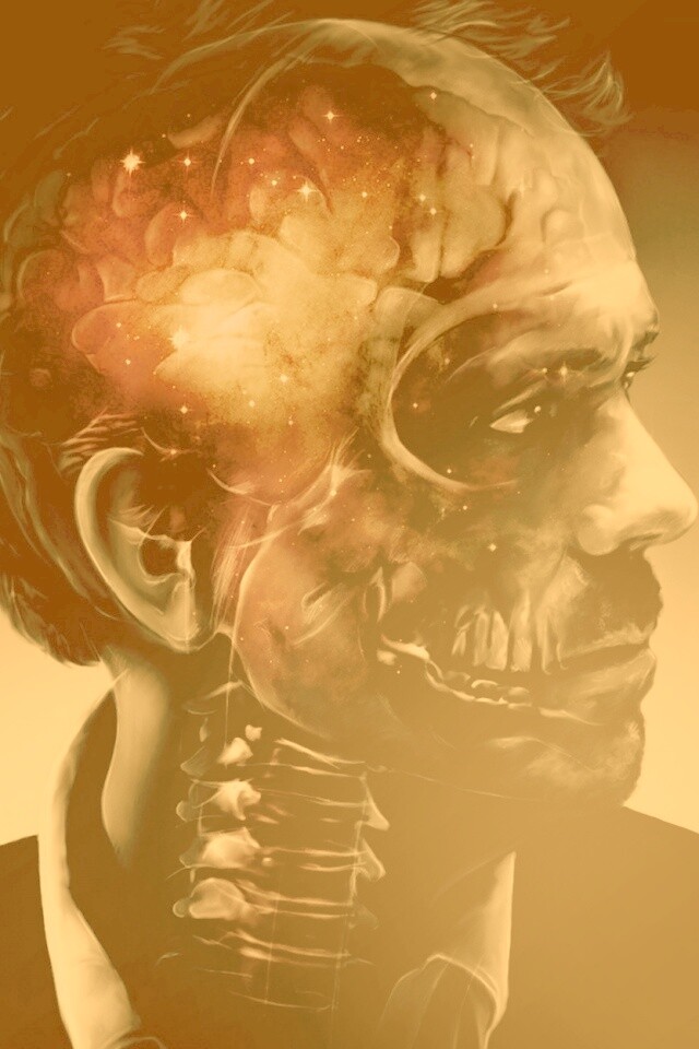 В голове доктора Хауса обои