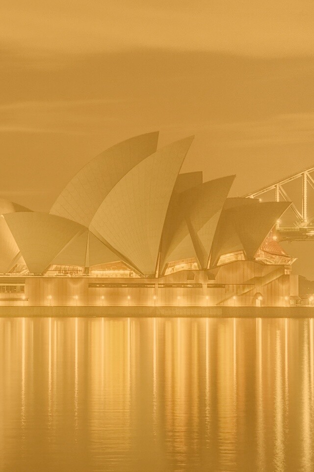 Здание оперы в Сиднее обои