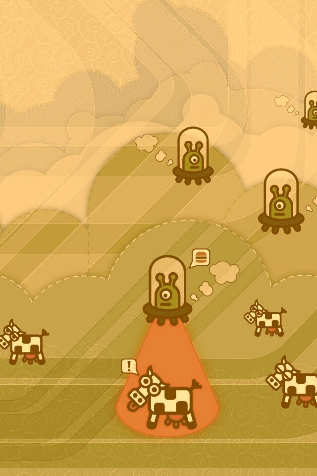 Пришельцы воруют коров обои