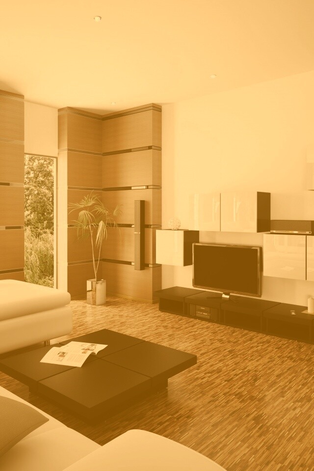 Дизайн гостиной обои