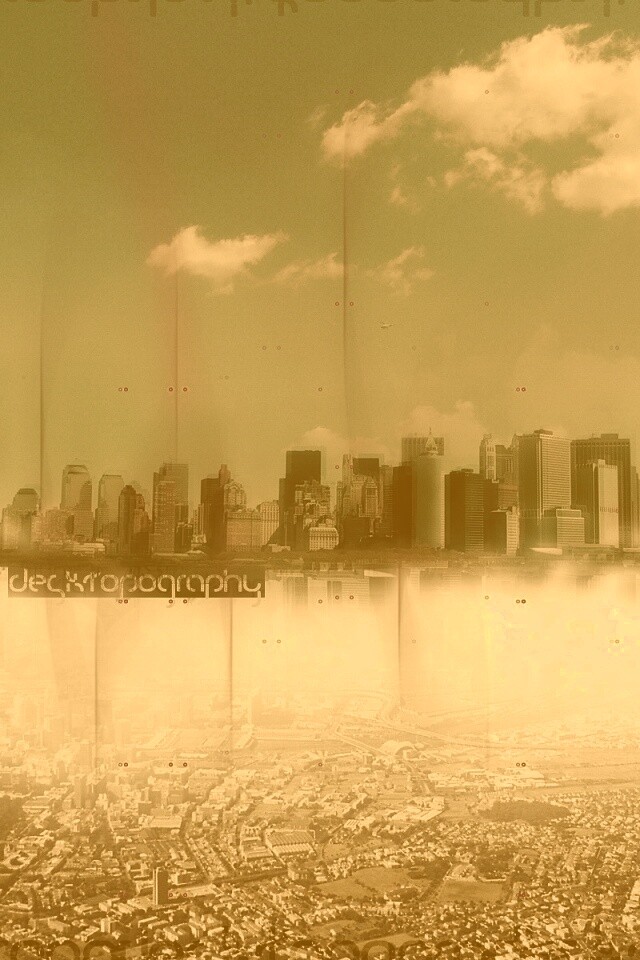 Летающий город обои