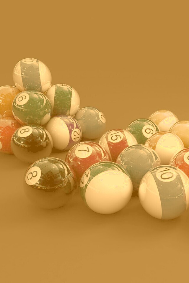 Бильярдные шары обои