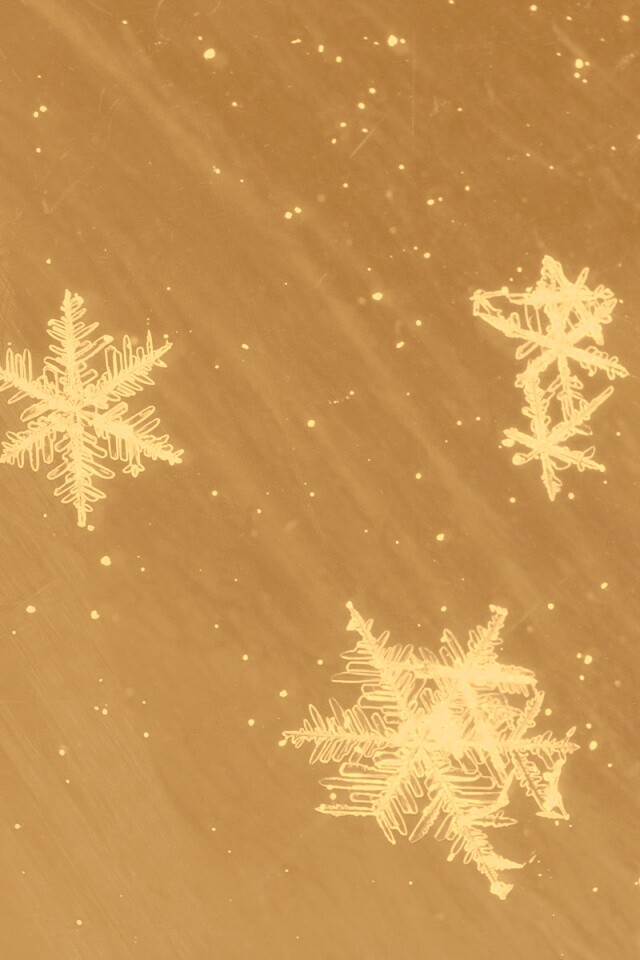 Снежинки обои