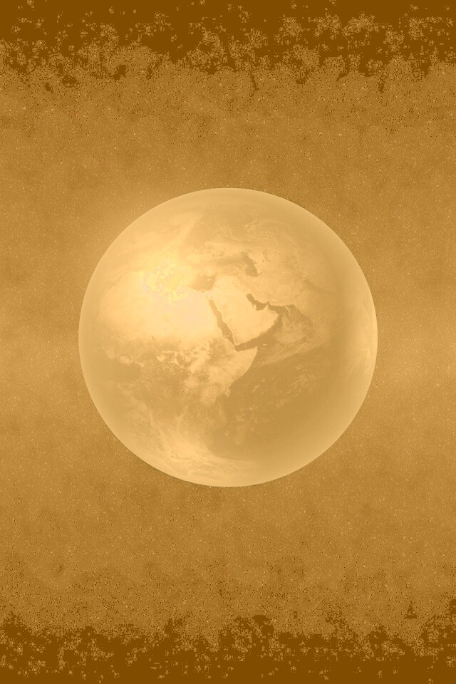 Наш голубой шар в космосе обои