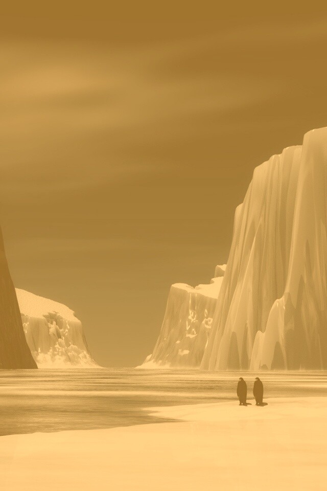 Ледяные горы обои