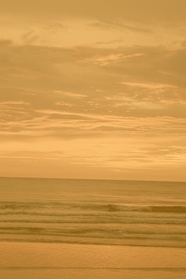 Закат на море обои