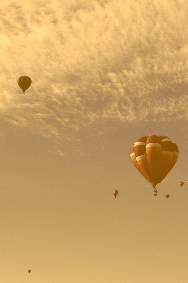 Парад воздушных шаров обои