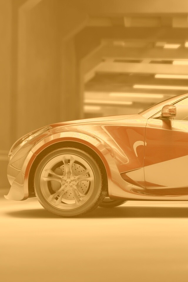 Красный концепт обои