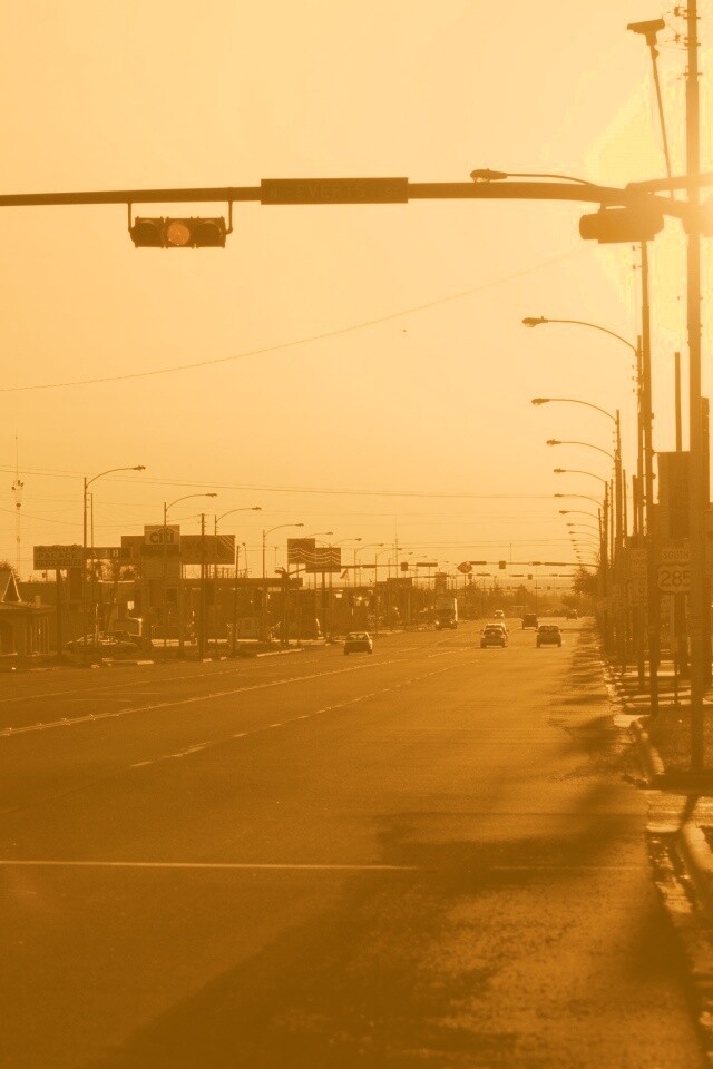 Закат в Лос Анджелесе обои