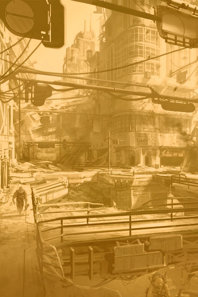 Локация из Fallout 3 обои