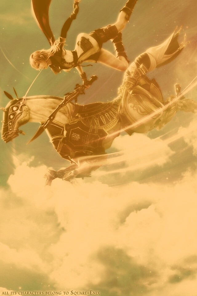 Девушка из Final Fantasy XIII обои