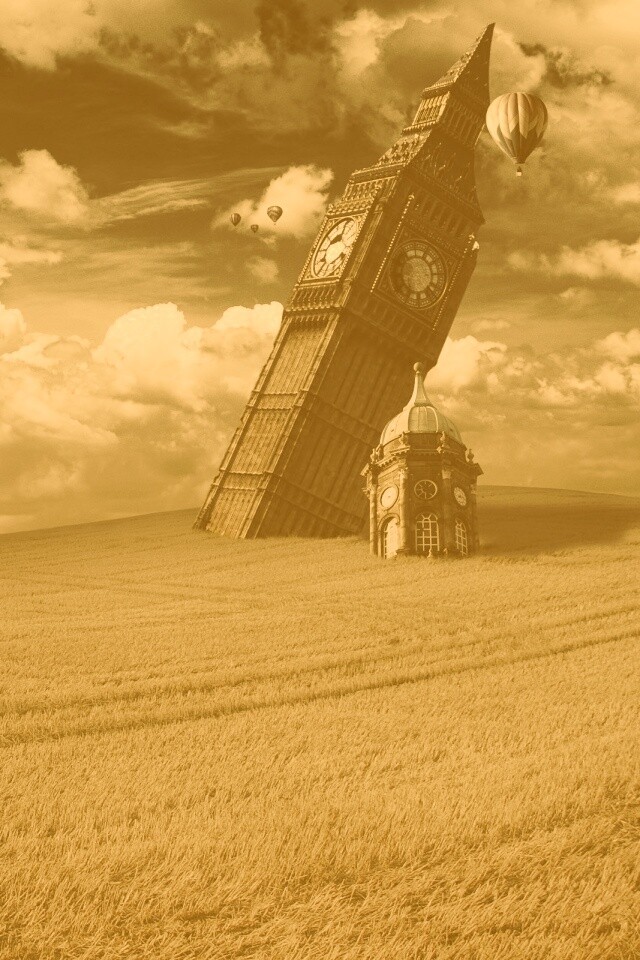 Лондон через тысячи лет обои