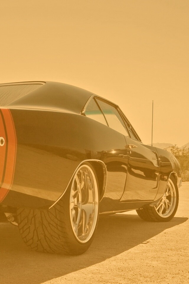 Зад Dodge Charger обои