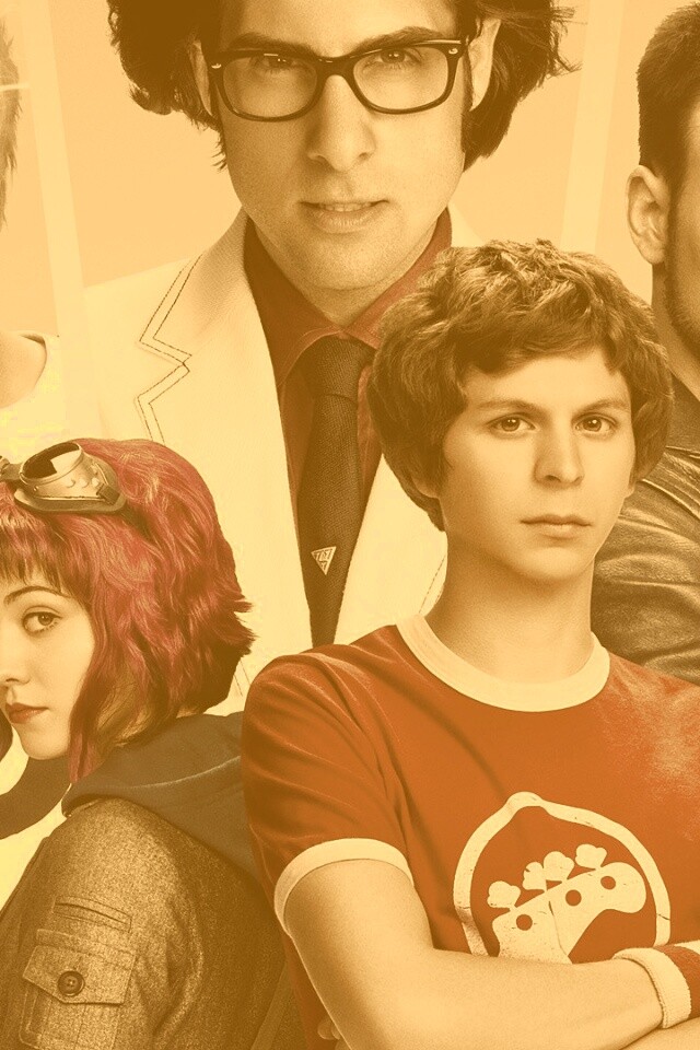 Герои фильма Скотт пилигрим против всех обои