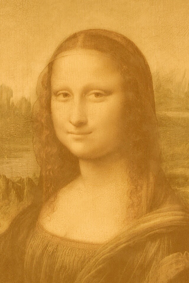 Картина Мона Лиза обои