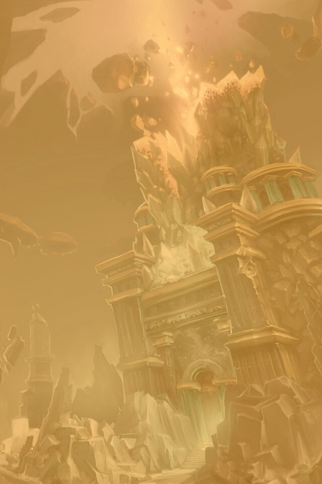 Вход в вулканический храм обои