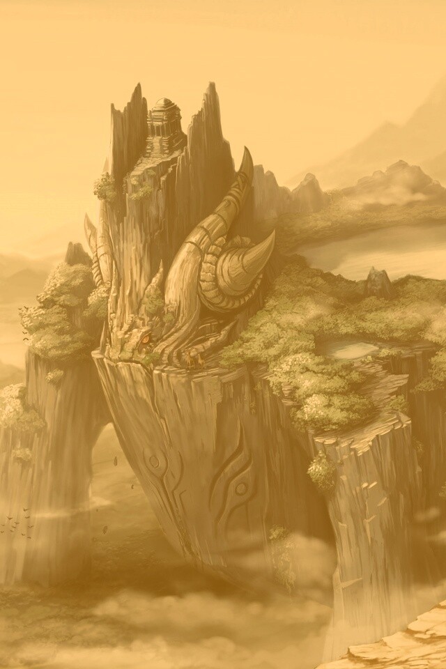 Храм на живой скале обои