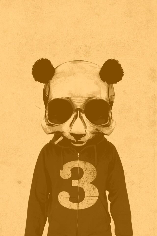 Гангста панда обои