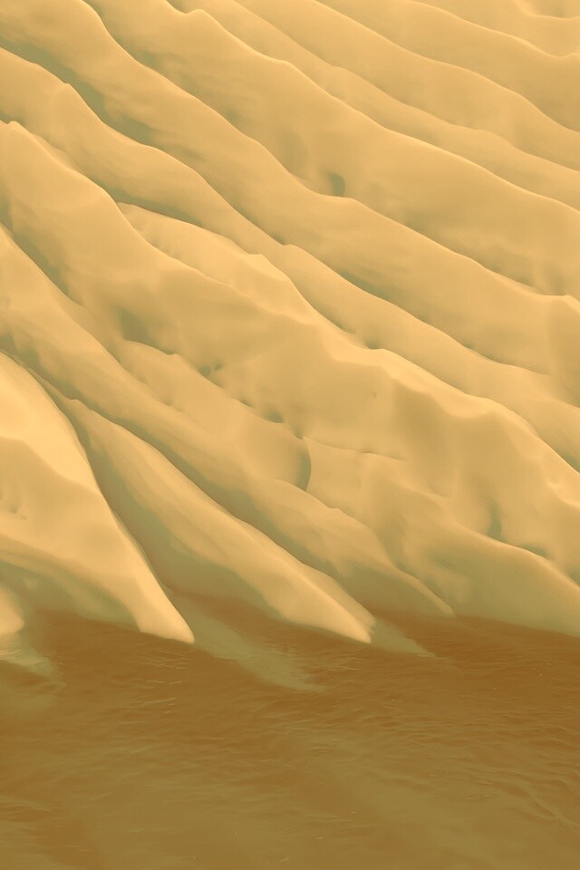 Борозды во льду обои