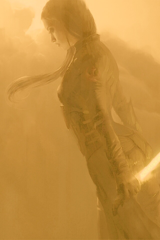 Девушка джедай обои