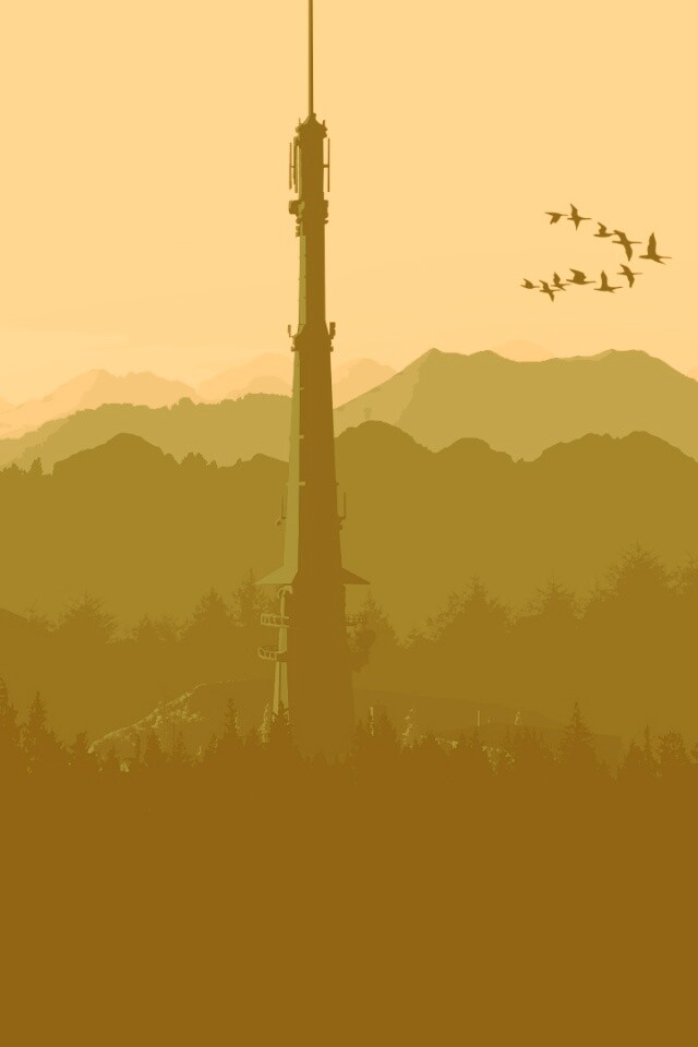 Зеленые горы обои