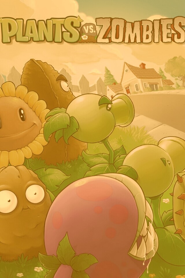 Plants vs zombies обои