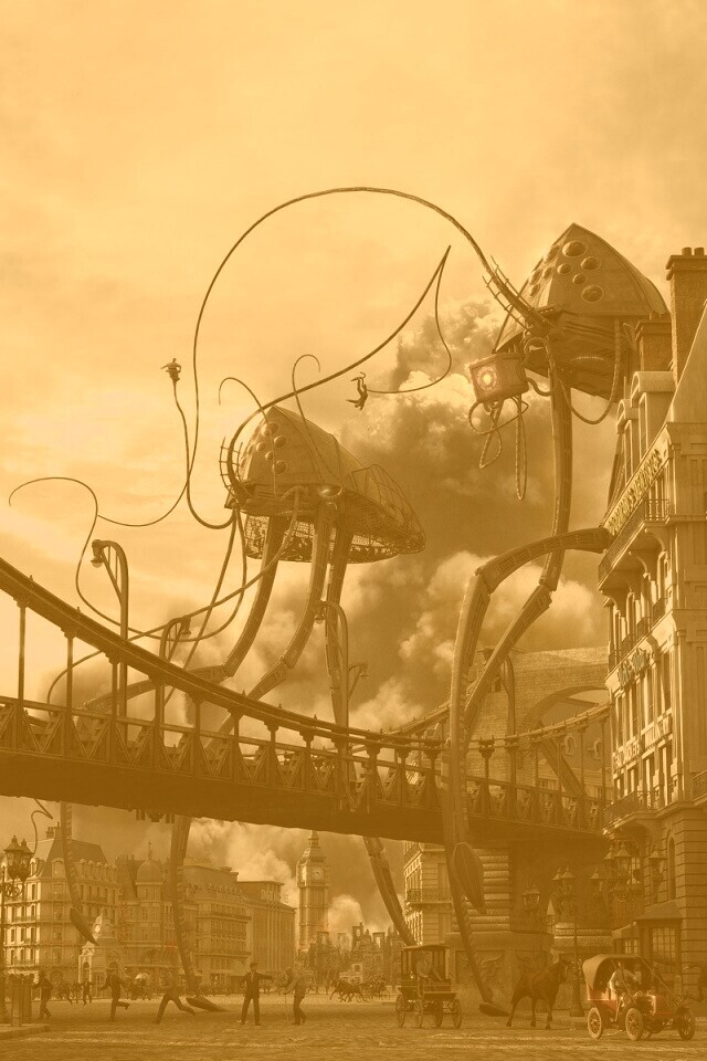 Война миров обои