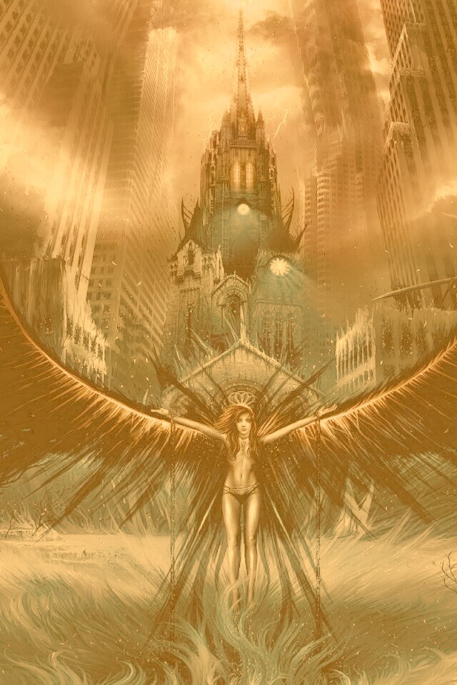 Тёмный ангел обои