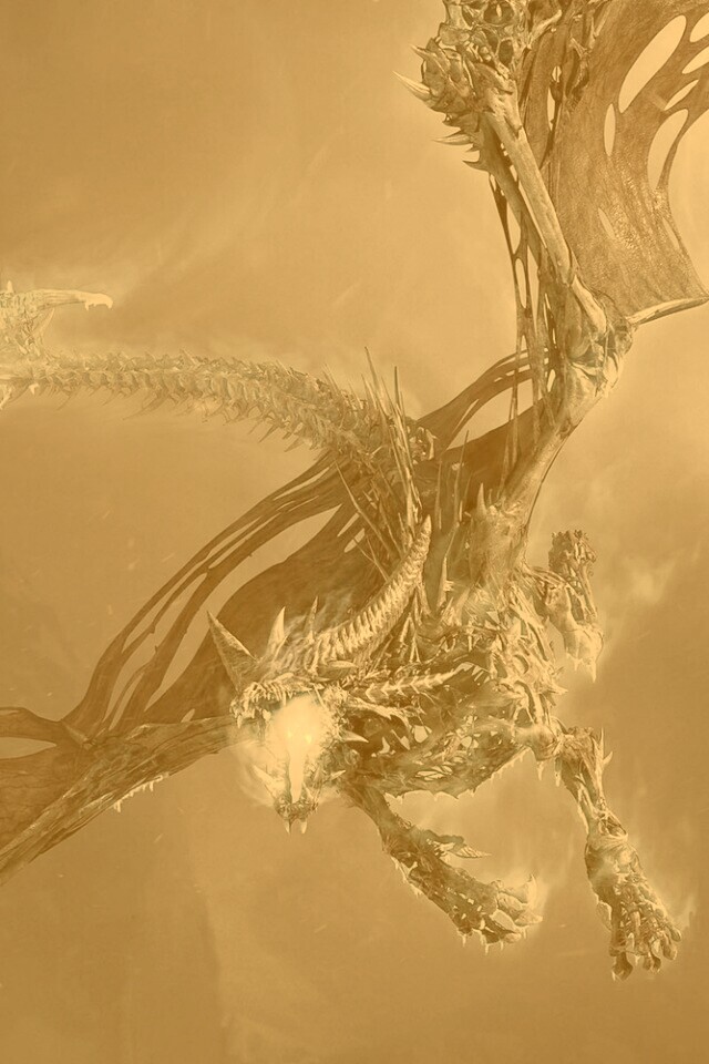 Ледяной дракон обои