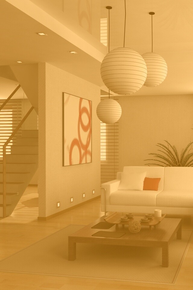 Китайская гостинная обои