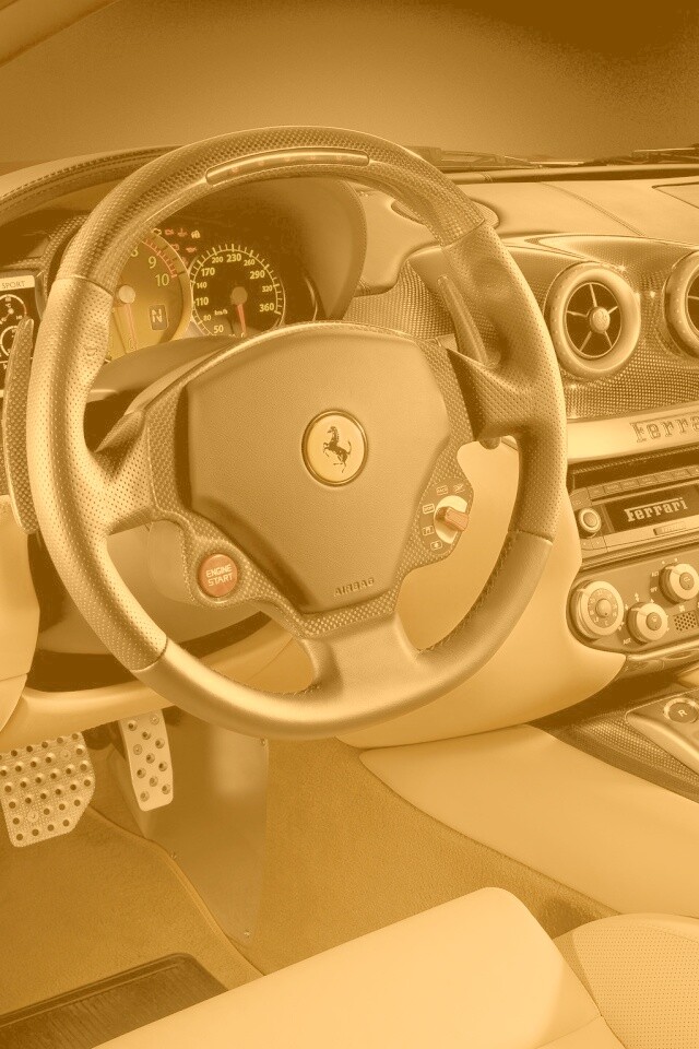 Салон феррари обои