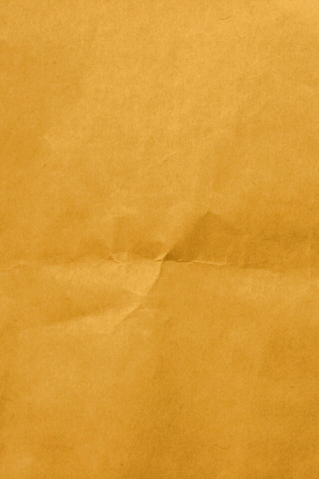 Текстура мятой желтой бумаги обои