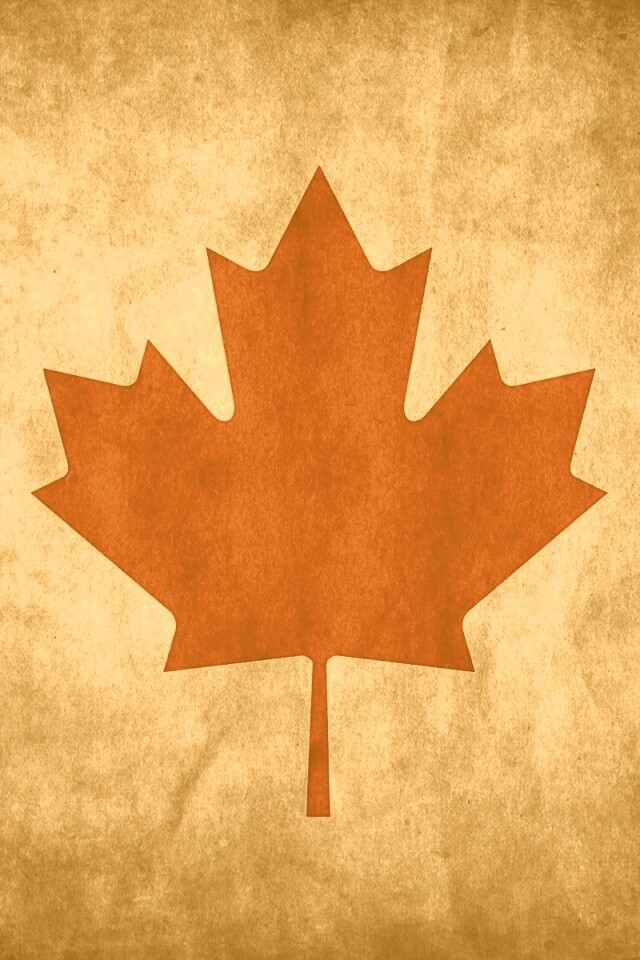 Флаг канады, кленовый лист обои