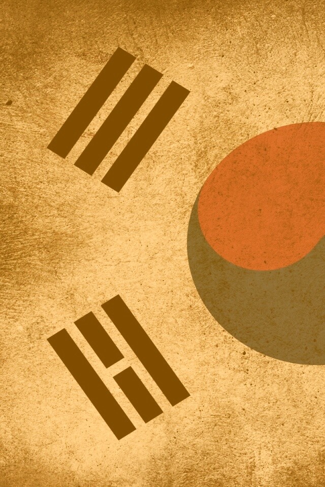 Флаг Кореи обои