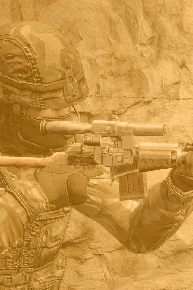 Снайпер из Counter Strike обои