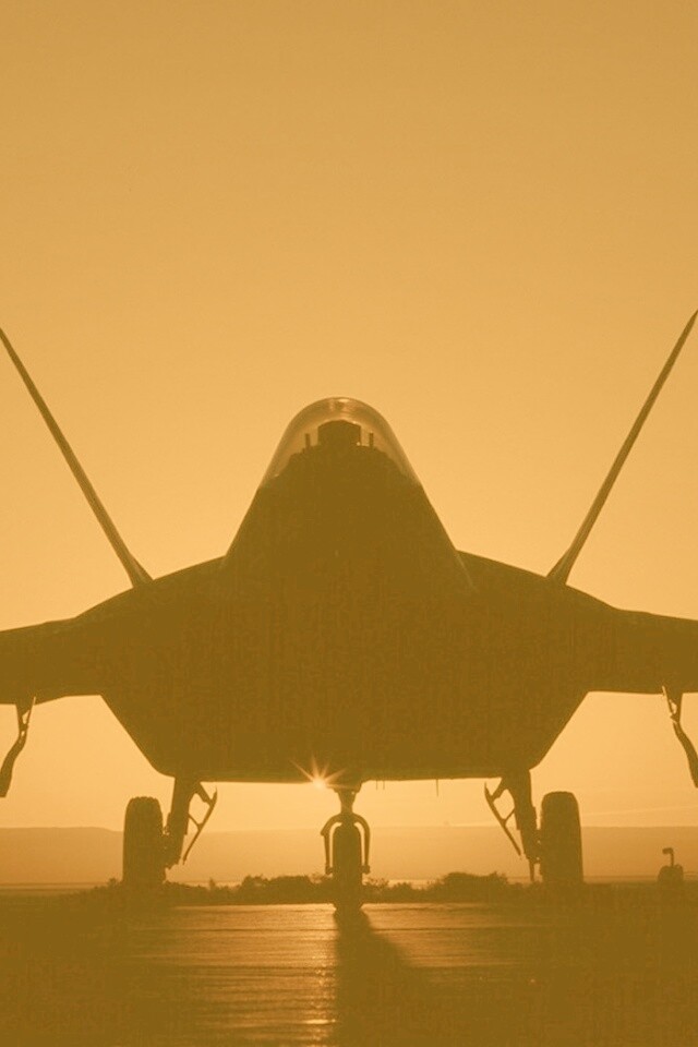 Истребитель F22 обои