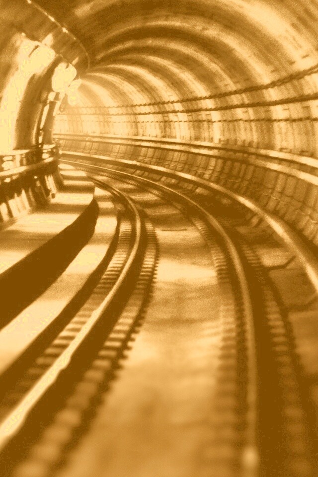Тоннель метро обои