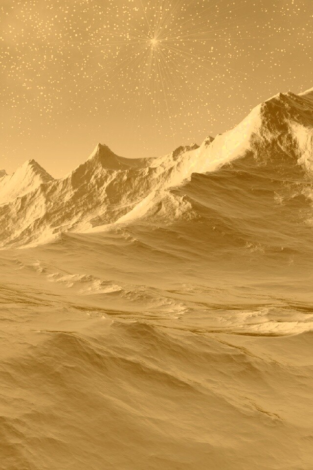 Северные горы обои