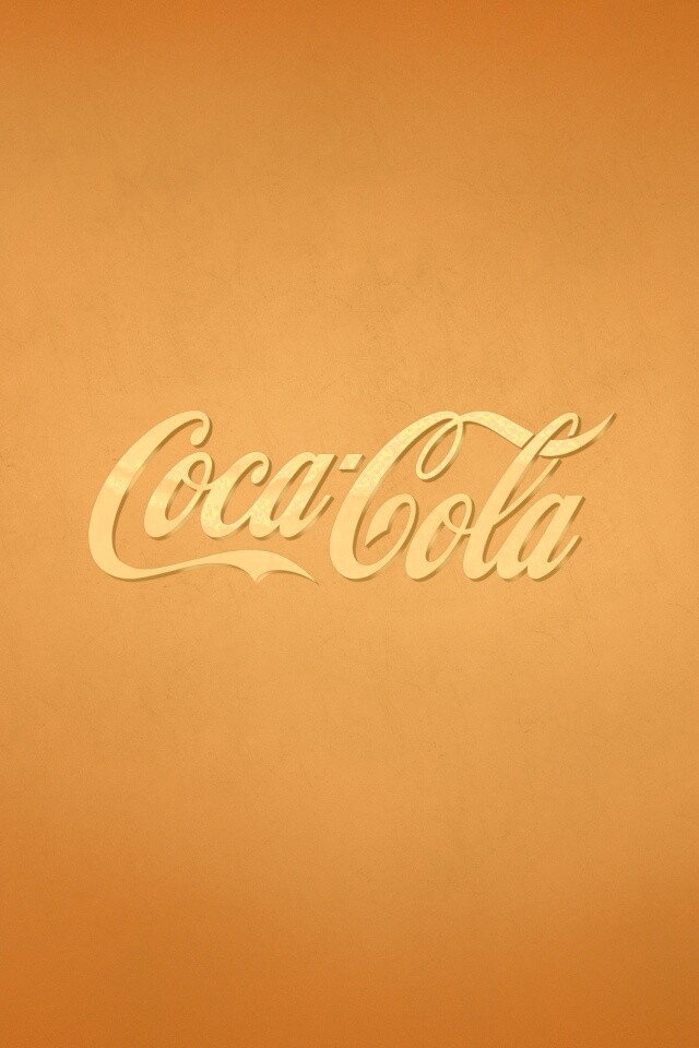 Красный логотип Coca-Cola обои