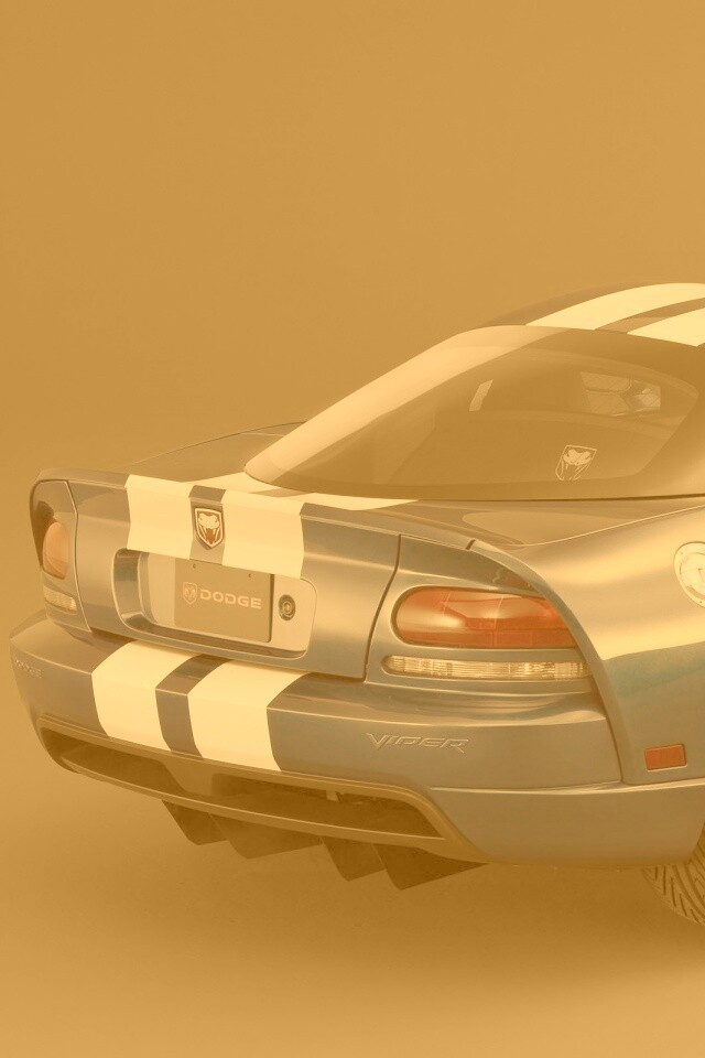 Синий Dodge Viper обои