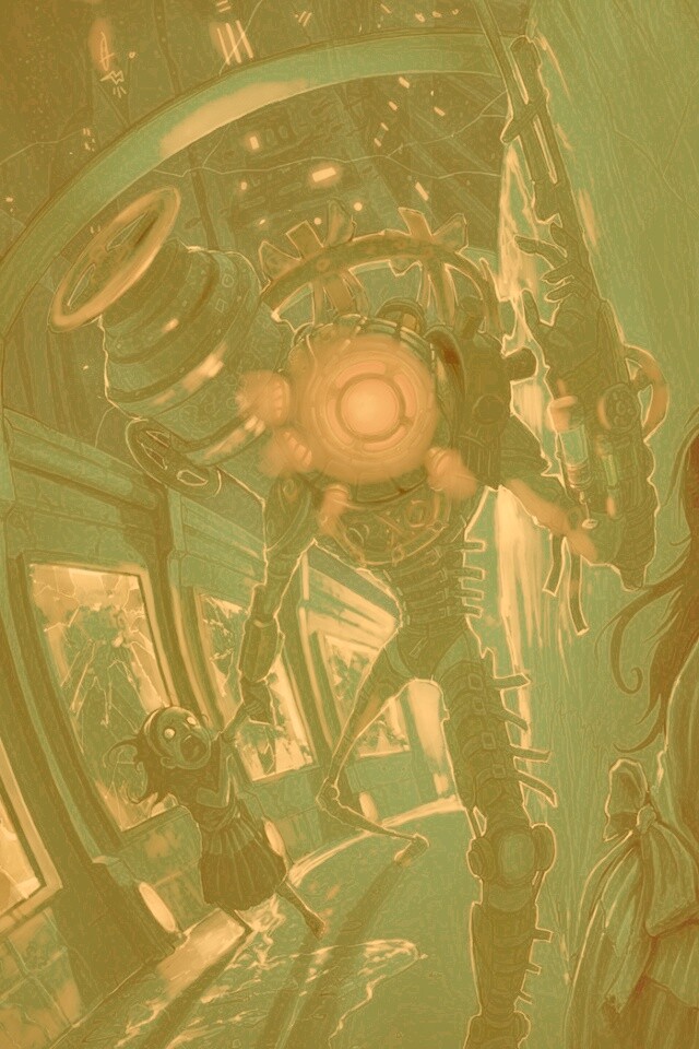 Фанарт Bioshock обои