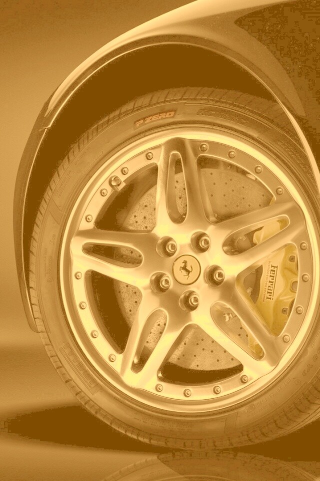 Колесо Scaglietti 612 обои