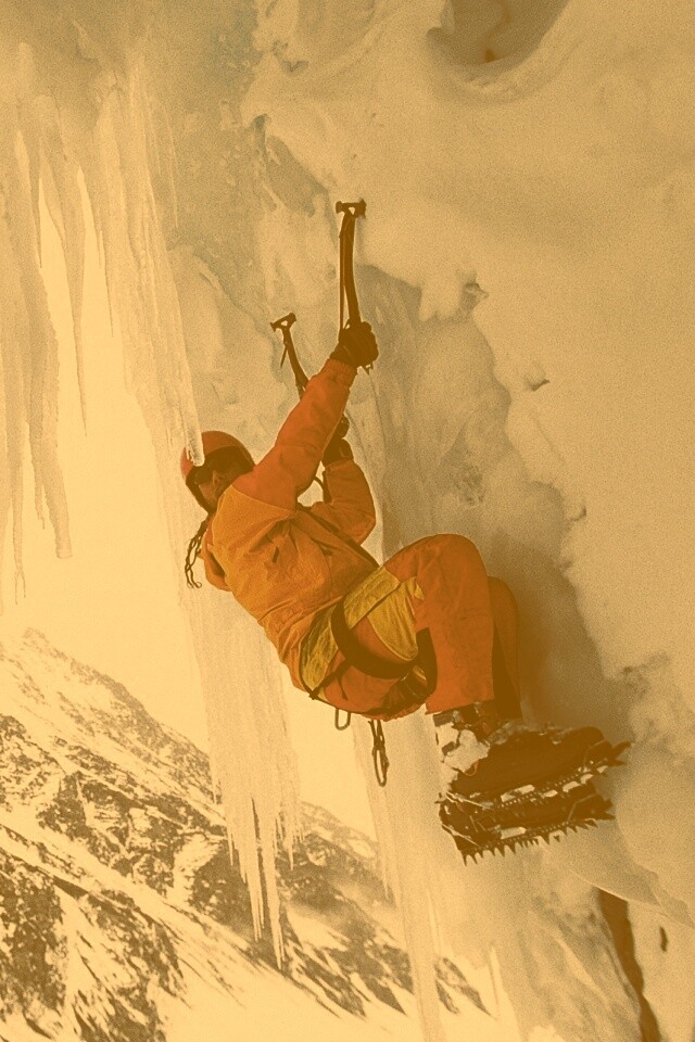 Альпинист обои