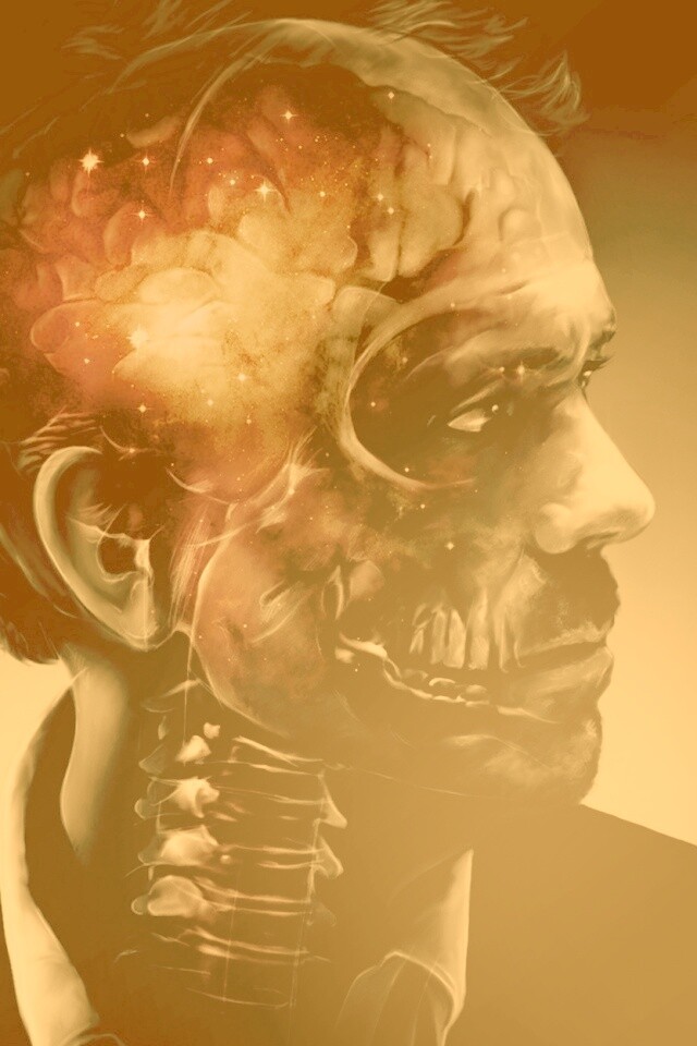 В голове Хауса обои